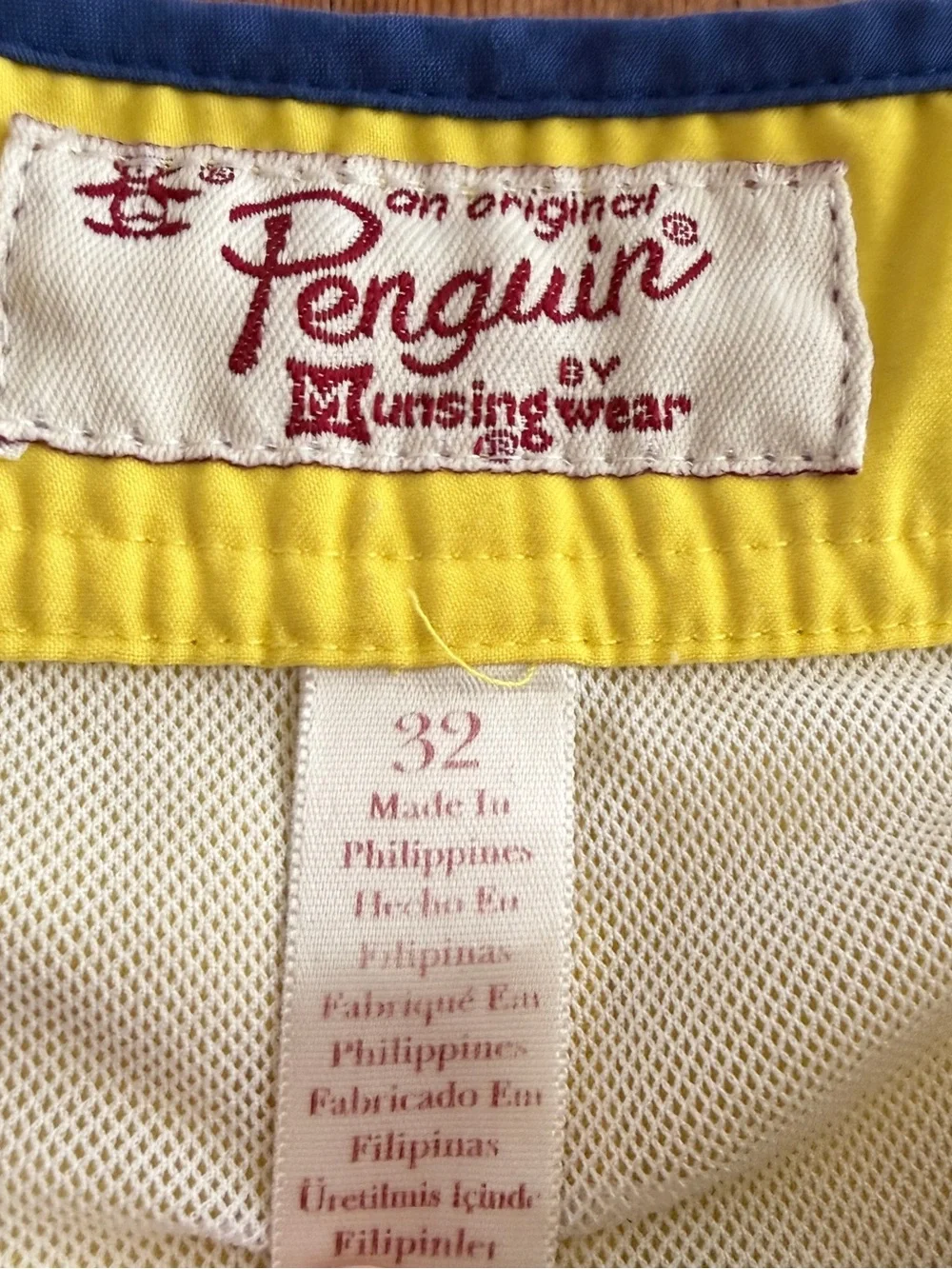 Original Penguin drainage shorts